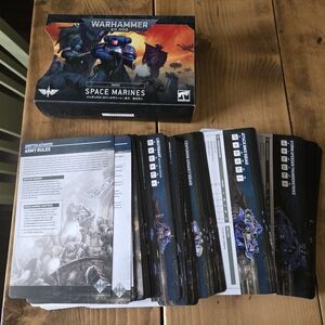 Warhammer 40K Space Marines Index Cards